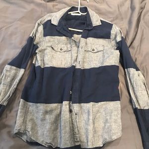 Long sleeve button down shirt from Express